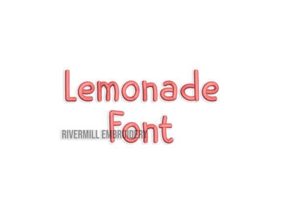 Lemonade Font: A Seasonal Embroidery Designer’s Review