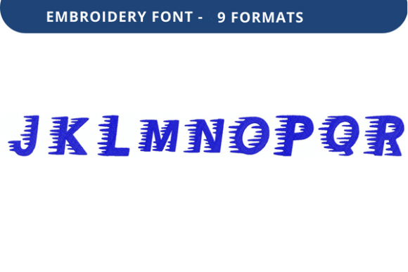 Winter Sprinter Font J to R
